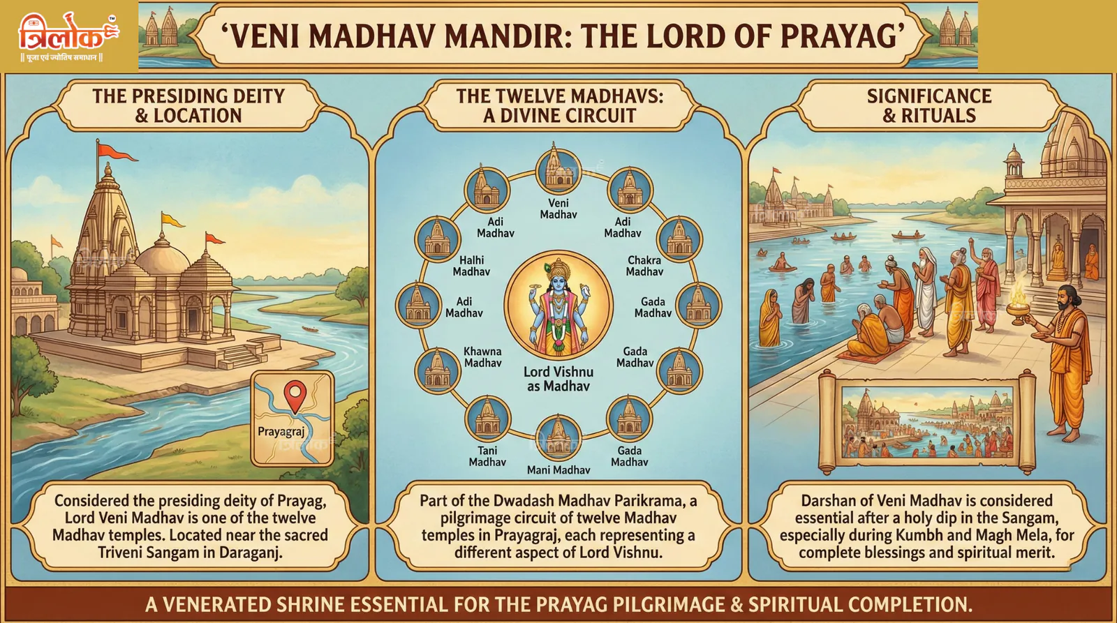 Veni Madhav Mandir: The Lord of Prayag